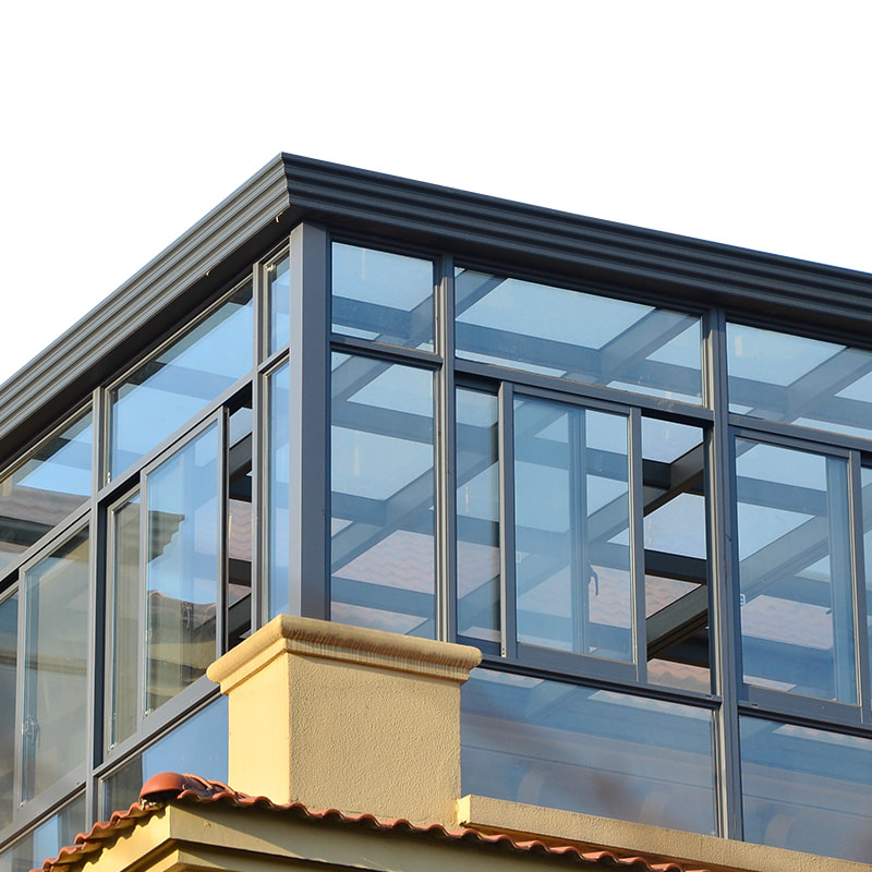 Solrum i aluminium (valgfrit system)